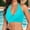 F-487Mint Green, variant on ZHOGXU Women Bikini Top Solid Color Push Up Bathing Suit Top V Neck Full Coverage Swimsuit Top For Outdoor Water Sports And Beach,Army Green,L