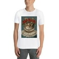 thumbnail image 4 of Women Oversize T-ShirtCat Summer Casual Short Sleeve Loose Tee Tops, 4 of 5
