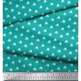 thumbnail image 3 of Soimoi Green Cotton Duck Fabric Yacht & Waves Nautical Print Sewing Fabric Yard 44 Inch Wide, 3 of 3