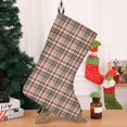 thumbnail image 4 of Christmas Stockings,Red and Green Plaid Christmas Pattern Stockings Christmas,14.8'' Xmas Stockings,Christmas Party Favors,Christmas Party Decorations,Christmas Stockings Personalized, 4 of 5