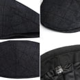 thumbnail image 3 of Gorra tipo boina para hombre, gorra plana, gorra con visera, boina, 3 of 6