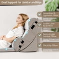 thumbnail image 3 of Juego de almohadas ortopédicas con forma de cuña Fifth Quarter, 9 piezas, 3 of 7