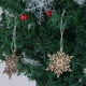 thumbnail image 5 of 20 unids cutre corte láser adornado con madera santa copo de nieve árbol de Navidad decoración, 5 of 9