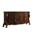 thumbnail image 6 of ACME Dresden Wooden Frame Dresser/Server in Cherry Oak, 6 of 6