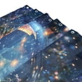 thumbnail image 3 of Yayeee Shower Curtain with Hooks 72"x72" Waterproof Fabric Bathroom Hanging Decor, Crystal Moon, 3 of 5