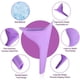 thumbnail image 5 of Female Urination Device, 5 Pcs Urinal Funnel For Women Reusable Standing Up Female Pee Funnel For Camping, Hiking, 5 of 5