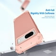 thumbnail image 6 of JTCASES for Google Pixel 8A Case, Drop Resistant Corners, Wireless Charging, Heavy Duty Shockproof Hybrid Hard PC Bumper, Camera Protection, Skin-feel Anti-scratch Tough Cover, Rosegold, 6 of 7