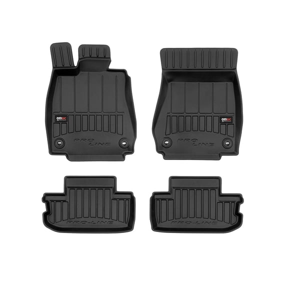 OMAC Premium Floor Mats for Lexus RC F 2015-2023 All-Weather Heavy Duty 4Pcs