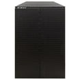 thumbnail image 3 of vidaXL Bin Store Outdoor Trash Can Storage Single Wheelie Bin Shed Poly Rattan, 3 of 6