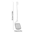 thumbnail image 3 of NWOKYZGH 1Pc Stainless Steel Cooking Utensil with Handle, Spatula, Slotted Spatula and Spoon, Dishwasher Safe, 3 of 6