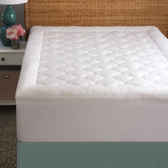 Cozy Clouds Billowy Twin Mattress Pad