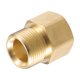 thumbnail image 1 of Conector de manguera de tornillo de latón adaptador macho y hembra M22x1.5 de Unique Bargains, 1 of 7