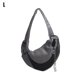 thumbnail image 1 of Billuyoard Bolsa para mascotas de tela neta Hombro para mascotas Bolsa de transporte al aire libre Portador de animales ajustable Suministros para perros negro L Billuyoard PT000207-09, 1 of 6