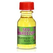 Burning & Body Oil - Sea Breeze .5 oz.