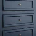 thumbnail image 5 of HLR Blue Modern 3-Drawer Nightstand with Storage, Already Assembled Wood Bedside Table End Table for Bedroom, Hallway, 5 of 7