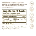 thumbnail image 2 of Suplemento de vitamina C Solgar 1000 mg 250 cápsulas vegetales, 2 of 5
