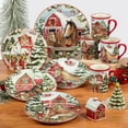 thumbnail image 3 of Certified International  Homestead Christmas 16 oz. Mugs, Set of 4, 3 of 5