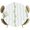 White, variant on Fitted Round Tablecloths Elastic Edged Table Covers 45"-54",Rustic Botanical Leaves on Burlap Waterproof Dining Room Table Cloth