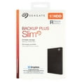 thumbnail image 2 of Seagate STHN1000400 1TB Backup Plus Slim Portable Drive USB 3.0, Black, 2 of 11