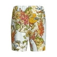 thumbnail image 2 of Lsque Ducks and Flowers Mens Sleep Pajama Shorts,Short Pajama Pants, Cotton Ultra-Soft Knit-Small, 2 of 9