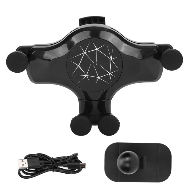 Cargador inalámbrico por gravedad para coche, soporte de montaje para teléfono móvil tipo C, suministros de carga