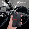 thumbnail image 2 of LHX 2 Pack Faraday Bag Key Fob Protector, Key Not Blocking Signal Remote Entry Pouch Anti-Theft Smart Fob Case, Car Gift Set, 2 of 5