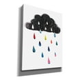 thumbnail image 2 of Epic Graffiti 'Rainy Day Rainbow I' by Victoria Borges, Canvas Wall Art, 26"x34", 2 of 2