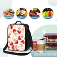 thumbnail image 4 of Picia Cute Mushroom Lunch box Lunch bag for men women Large capacity Lunchbox Reusable Lunch bags Insulated Lunch bag Lunch box cooler, 4 of 9