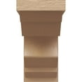 thumbnail image 2 of 11"W x 22"D x 22"H Classic Sheridan Rough Cedar Woodgrain TimberThane Corbel, Primed Tan, 2 of 6