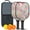 Pioneer Flower Floral-3, variant on Pickleball Paddles Set,Pioneer Flower Floral Print Pattern Fiberglass Surface Pickleball Racket Set with 2 Indoor Outdoor Pickleball Balls and Pickleball Bag,Pickle-ball Equipment