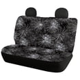 thumbnail image 2 of FOR U DESIGNS Spider Web Print Automotive Seat Cover Full Set of 4 Washable Front Split Rear Bench for Car Breathable Driver Seat Cover Halloween Decor Universal Fit for Suvs Vans Trucks, 2 of 7