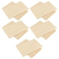 thumbnail image 3 of GOOHOCHY  10 Pcs Rectangular Wood Chips DIY Craft Accessories Scrapbooking Rectangle Blanks, 3 of 8