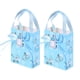 thumbnail image 2 of KAKOWELY 12 bolsas de papel portátiles con diseño de dibujos animados para dulces, para bodas, cumpleaños, fiestas, color azul., 2 of 4