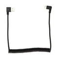 thumbnail image 2 of USB Extension Cable, 480Mbps Telescopic Type C To USB 2.0 Spiral Coiled Cable Ultra Thin  For Car, 2 of 8