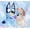 Bluey Blue, variant on Character Toddler Fantasy Gown, Sizes 12M- 5T