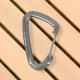 thumbnail image 5 of Carabinador Servicio Pesado 25kn Capeta Alambre Cargado Resorte (gris), 5 of 9
