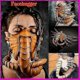 thumbnail image 2 of Halloween Mask Facehugger Costume Alien Facehugger Face Mask Face Hugger Costume Horror Props Rubber Scary Half Face Scorpion Mask-ccba, 2 of 4