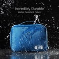 thumbnail image 2 of Electronics Organizer Waterproof Carrying Case - Universal Travel Digital Accessories Storage Bag for Portable Charger, Cables, Earphone, Ipad Mini, iPhone, Cord, Customize Inside with Dividers, 2 of 7