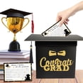thumbnail image 4 of Graduation Keepsake Box Ecohintz Graduation Cap Fringed Keepsake Box - 2026 Class Souvenir Presentation Box - Desktop Center Decoration for Grad Party - Memorial Storage, Cap Shaped Storage, 4 of 8