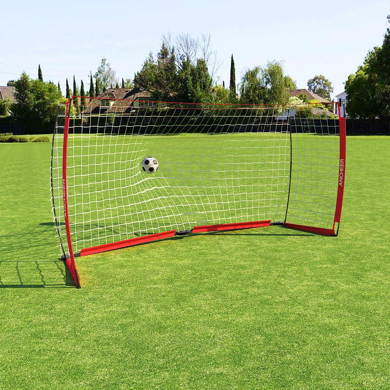Sports & Outdoors Quick SetUp Soccer Net for Backyard（12 x 6 ft