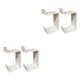 thumbnail image 2 of Naiovety Soporte para auriculares de 2 piezas Soporte de pantalla de estilo minimalista Controlador de montaje en pared Versatilidad de blanco 2Conjunto, 2 of 6