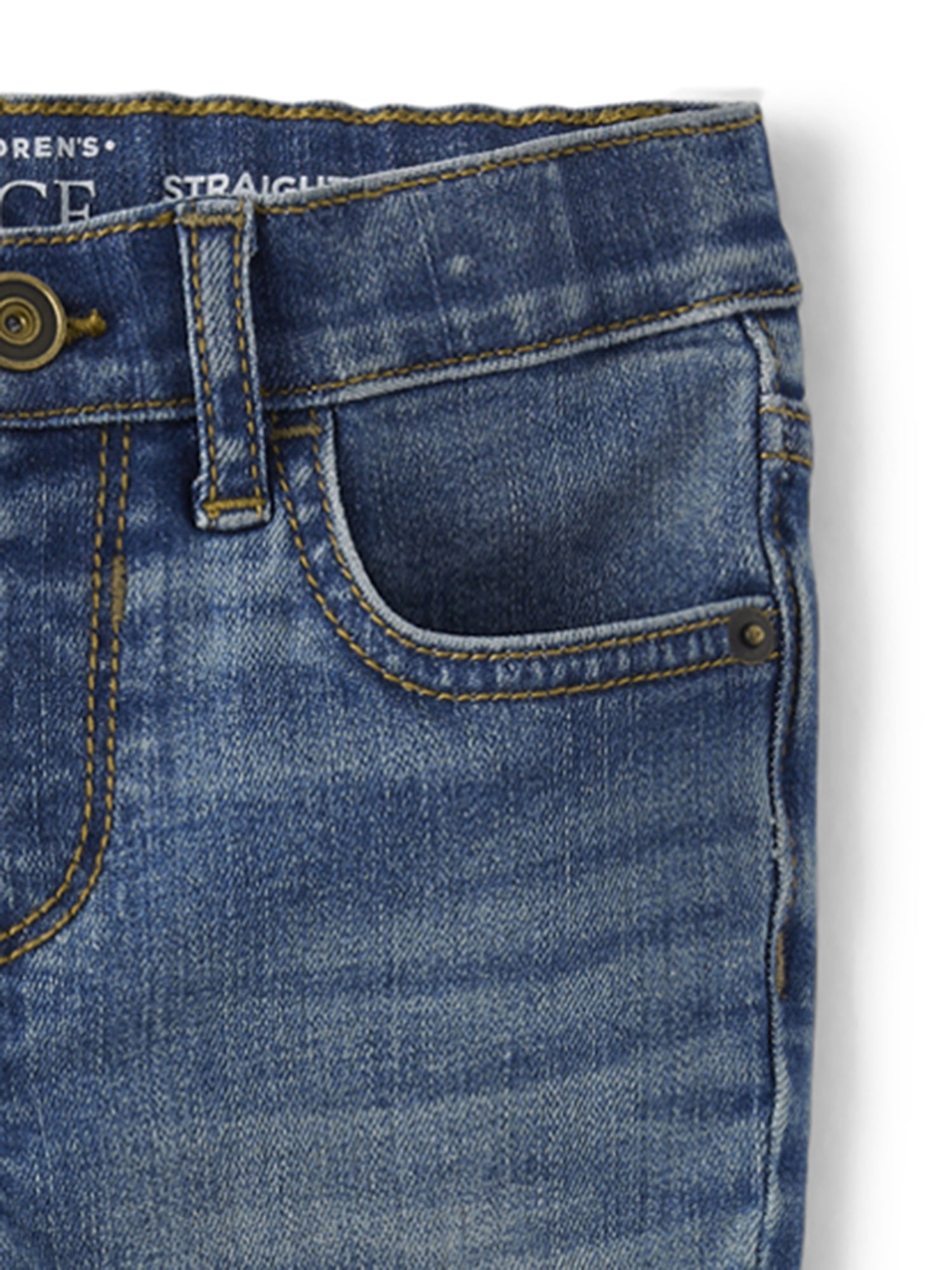 The Children's Place Baby & Toddler Boys Straight Fit Jeans, 3-Pack, Sizes 6M-5T