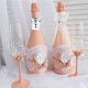 thumbnail image 4 of 2 pares/4 Uds. Suministros de boda juego de botellas de vino de boda decoraciones de vino tinto, 4 of 8