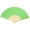 Green, variant on Chinese Style Blank Folding Hand Held Bamboo Paper Pocket Fan DIY Craft Gift
