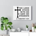 thumbnail image 5 of Scripture Walls The Lord Stood With Me 2 Timothy 4:17 Bible Verse Canvas Christian Wall Art Ready to Hang Unframed, 5 of 12