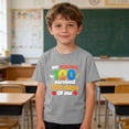 thumbnail image 2 of Tops de Manga Corta Linda con Impresión Gráfica para Niños Niños Y Niñas, Tela Suave Transpirable para la Temporada Escolar, Juego Informal, 2 of 9