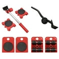 thumbnail image 3 of Furniture Lifter Tool Set with Adjustable Height Lever and Sliders, Heavy Duty Furniture Mover for Home Office, Easy Lift and Move Furniture Without Help, Durable Steel Construction with ABS Rollers, 3 of 3