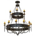 thumbnail image 3 of Meyda Tiffany 168295 Marta 18 Light 60" Wide Taper Candle Style Chandelier, 3 of 5
