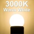 thumbnail image 4 of E27 3w G45 Led Bulb, 3w Led Bulb, Mini Globe Golfball E27 G45, Warm White Bulb, 360 Beam Angle, Not Dimmable, Pack Of 10 [energy Class G], 4 of 5
