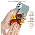 thumbnail image 2 of Turkey Pumpkins Case Compatible with iPhone 12 & 12 Pro,Unique Trendy Design TPU Bumper Cover Case, 2 of 5